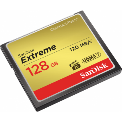 SanDisk Extreme CompactFlash Κάρτα Μνήμης 128GB, UDMA 7, SDCFXSB-128G-G46