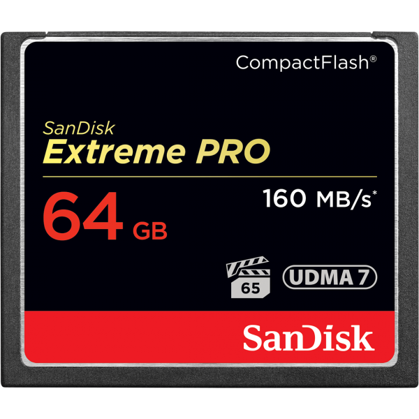 SanDisk Extreme Pro Κάρτα Μνήμης CompactFlash 64Gb UDMA 7 SDCFXPS-064G-X46 - Image 3