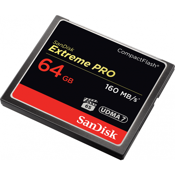 SanDisk Extreme Pro Κάρτα Μνήμης CompactFlash 64Gb UDMA 7 SDCFXPS-064G-X46 - Image 2