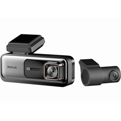Botslab G980H Pro Dash + Rear Camera 4K GPS Wi-Fi 2.45inch LCD Μαύρο