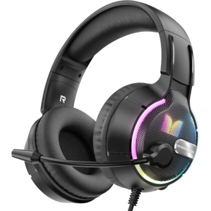 Monster Mission 320 Gaming Ακουστικά 3.5mm, RGB, 1.9m, Μαύρο