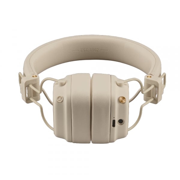 Marshall Major V Handsfree Bluetooth, Κρεμ - Image 3
