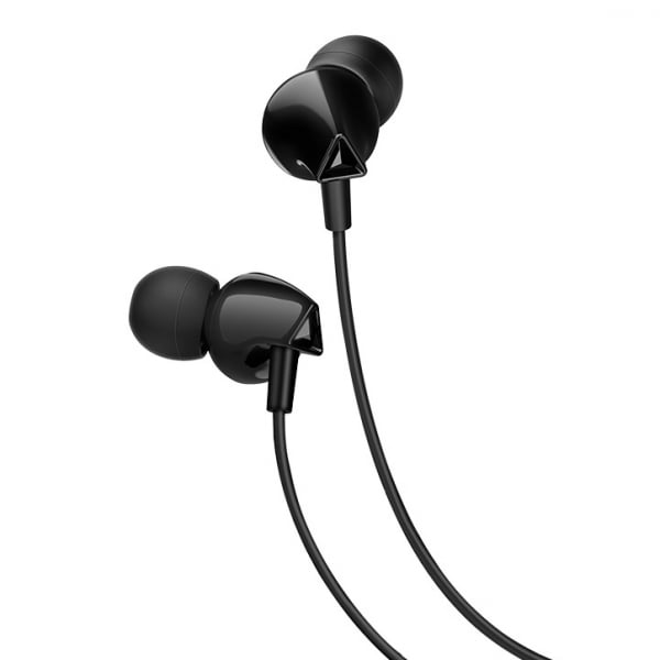 Hoco M60 Handsfree 3.5mm, Μαύρο - Image 3