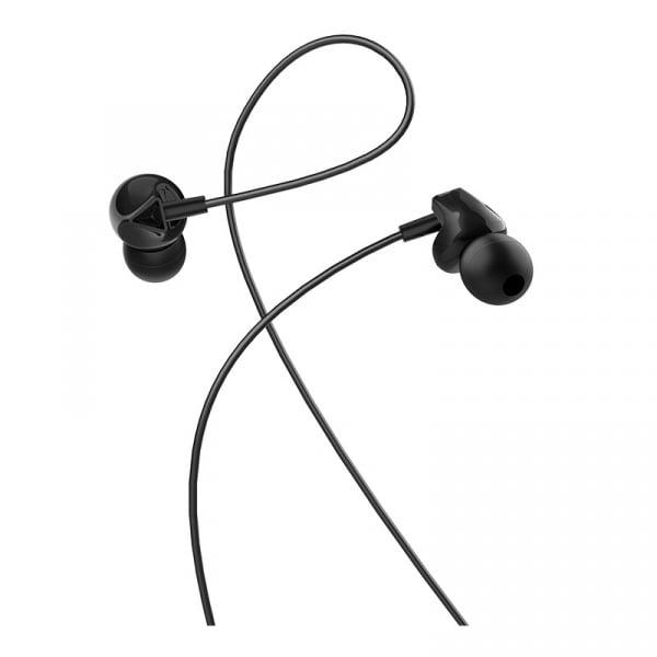 Hoco M60 Handsfree 3.5mm, Μαύρο - Image 4