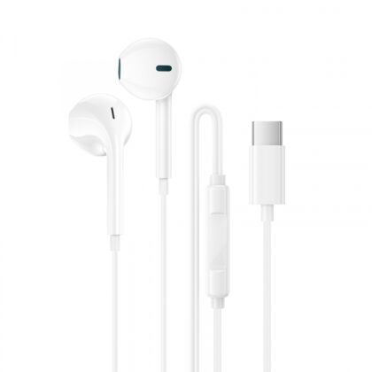 Borofone BM100 Handsfree USB-C, White