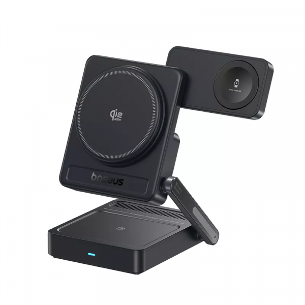 Baseus PicoGo AF21 Ασύρματος Φορτιστής 3σε1 35W Μαύρο E0205401 - Image 2