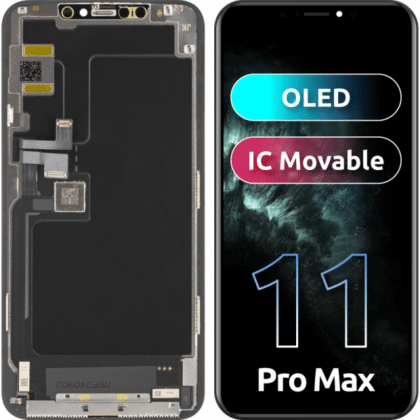 JK Οθόνη LCD Apple iPhone 11 Pro Max OLED IC Μαύρο