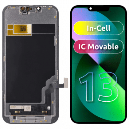 JK Οθόνη LCD In-Cell IC για Apple iPhone 13, Μαύρη