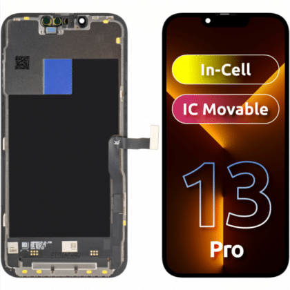 JK Οθόνη LCD In-Cell IC για Apple iPhone 13 Pro Μαύρο