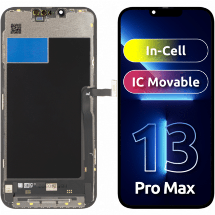 JK Οθόνη LCD In-Cell IC για Apple iPhone 13 Pro Max Μαύρο