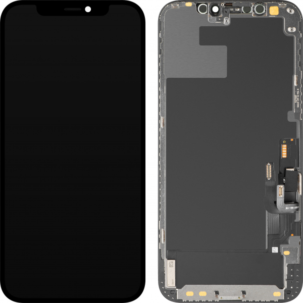 MP Οθόνη LCD Διαγνωστική Έκδοση OLED για Apple iPhone 12 / 12 Pro Μαύρο - Image 2
