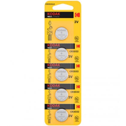 Kodak CR2032 Max Μπαταρίες Λιθίου 5 τεμάχια