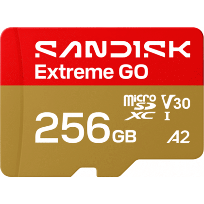 SanDisk Extreme GO microSDXC Κάρτα Μνήμης Android A2 256Gb Class 10 / UHS-1 U1 SDSQXGN-256G-GN6MN