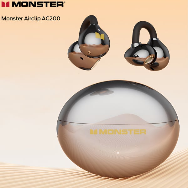 Monster AirClip AC200 Μαύρο - Image 2