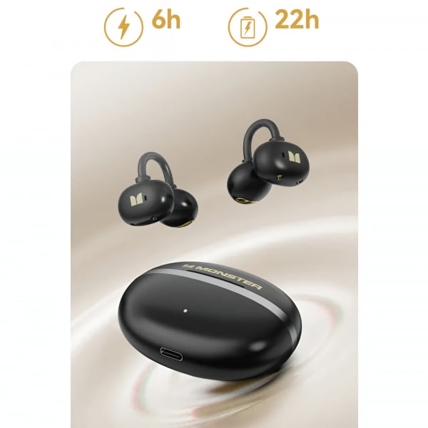 Monster AirClip AC200 Μαύρο - Image 5