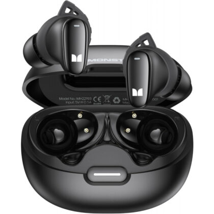 Monster N-Lite 206 Ασύρματα Ακουστικά, Μαύρα