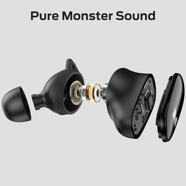 Monster N-Lite 206 Μαύρο - Image 5