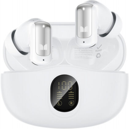 Monster N-Lite 217 Ασύρματα Ακουστικά, Λευκό
