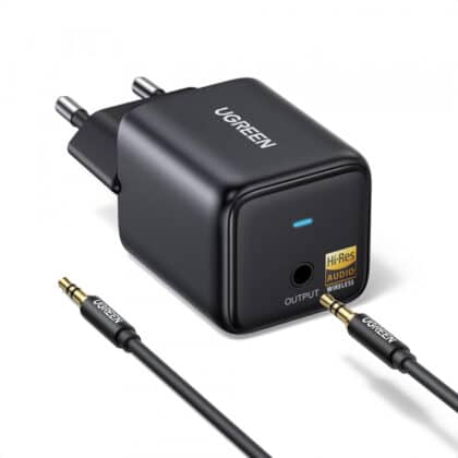 UGREEN BT523 Bluetooth Δέκτης (65059), Μαύρο