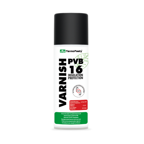 AG Termopasty Spray Varnish PVB 16 100ml Διαφανές ART.AGT-232 (Bulk συσκευασία)