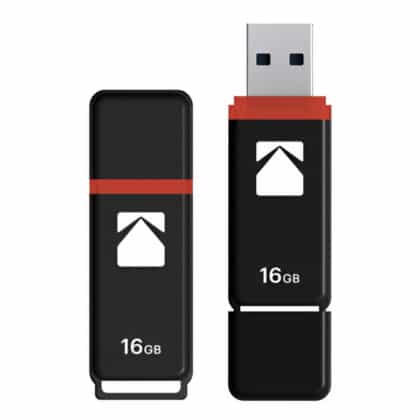 Kodak K102 USB-A 2.0 FlashDrive, 16Gb EKMMD16GK102