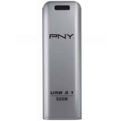 PNY Elite Steel USB-A 3.1 FlashDrive 32Gb