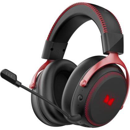 Monster Mission 350 Ασύρματα Ακουστικά Gaming, Μαύρα